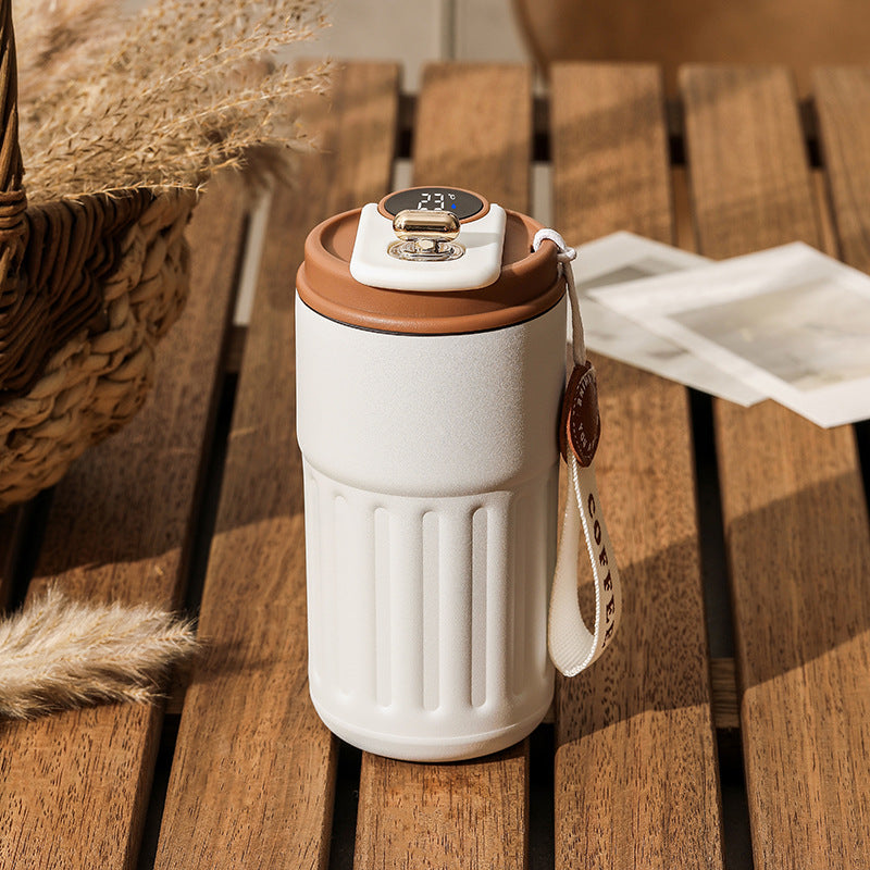 Smart Digital Thermal Bottle Portable Coffees 450ml