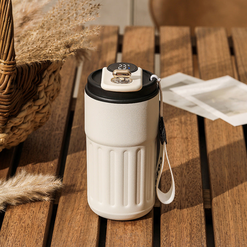 Smart Digital Thermal Bottle Portable Coffees 450ml