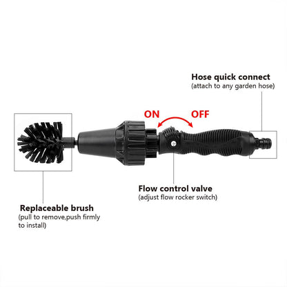 Rotating Water Cleaning Brush Tool