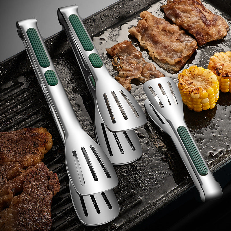 Stainless Steel BBQ Tongs Set (7/9/12")