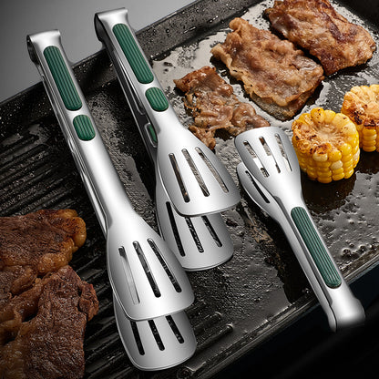 Stainless Steel BBQ Tongs Set (7/9/12")