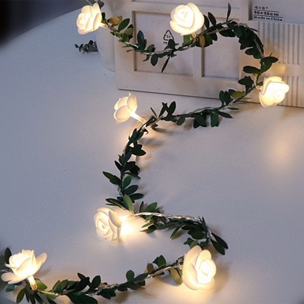 Rose Vine LED Fairy Lights
