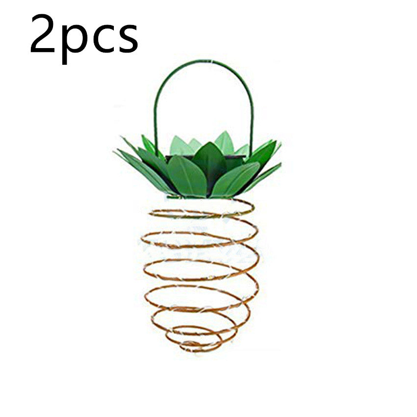 Pineapple Solar String Lights