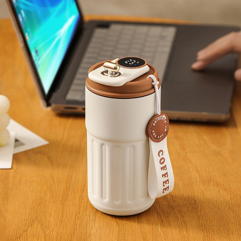 Smart Digital Thermal Bottle Portable Coffees 450ml