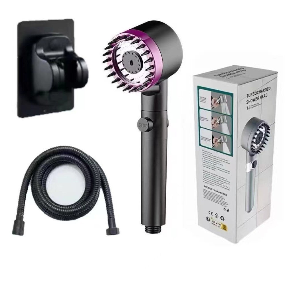 Shower Head with Handheld Multi-Function Shower Head with Water Filter