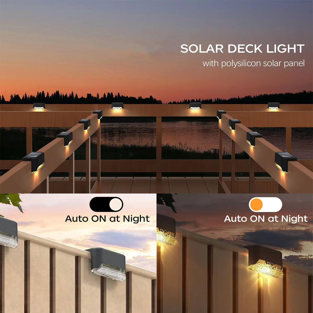 Solar LED Path & Deck Lights