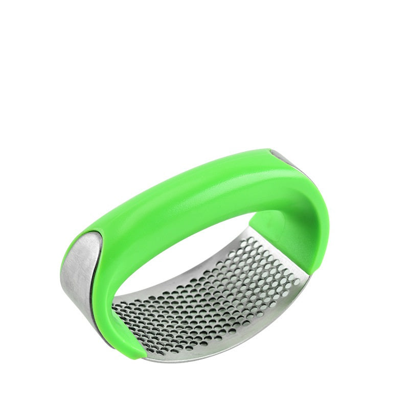 Stainless Steel Garlic Press Crusher
