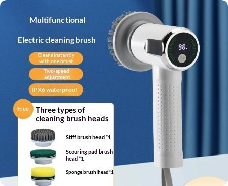 Wireless Smart Electric Cleaning Brush