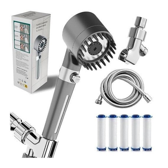 Shower Head with Handheld Multi-Function Shower Head with Water Filter