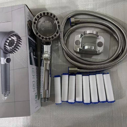 Shower Head with Handheld Multi-Function Shower Head with Water Filter