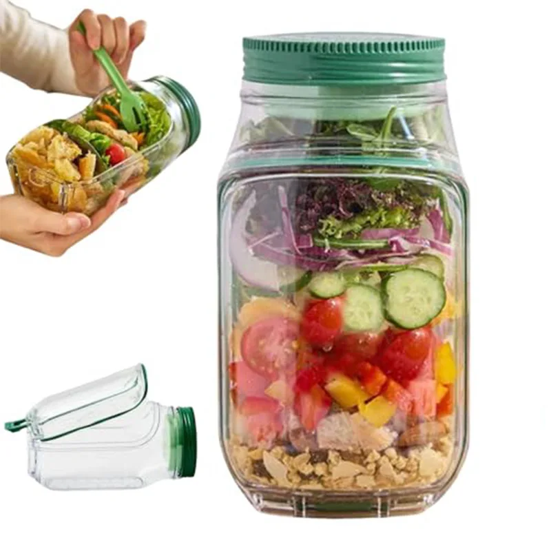 Portable Salad Pod Leakproof Container