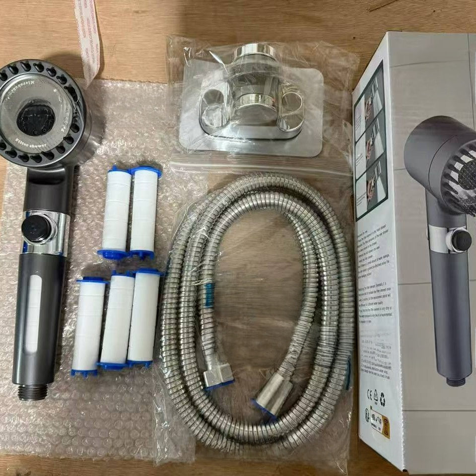 Shower Head with Handheld Multi-Function Shower Head with Water Filter