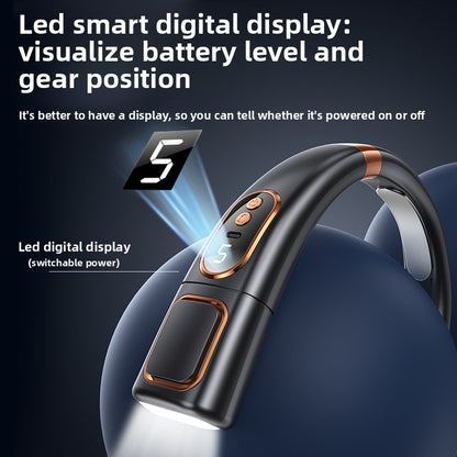 USB Rechargeable Bladeless Hanging Neck Fan