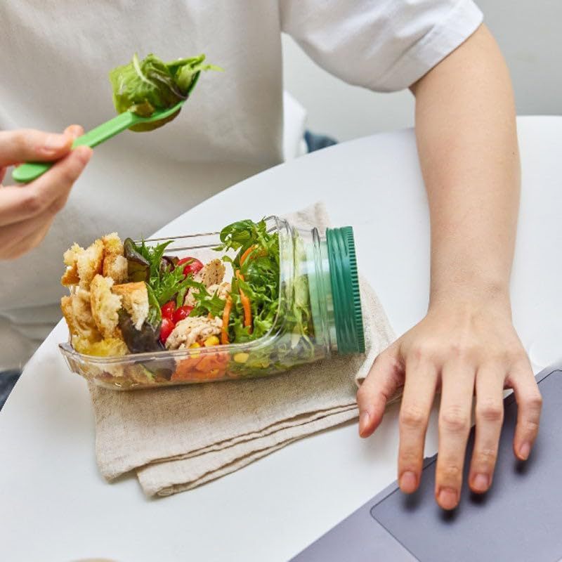 Portable Salad Pod Leakproof Container