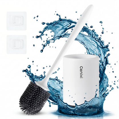 Home Fashion Simple Toilet Cleaning Brush Set