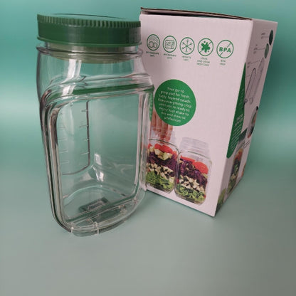 Portable Salad Pod Leakproof Container
