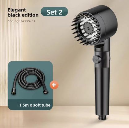 Shower Head with Handheld Multi-Function Shower Head with Water Filter