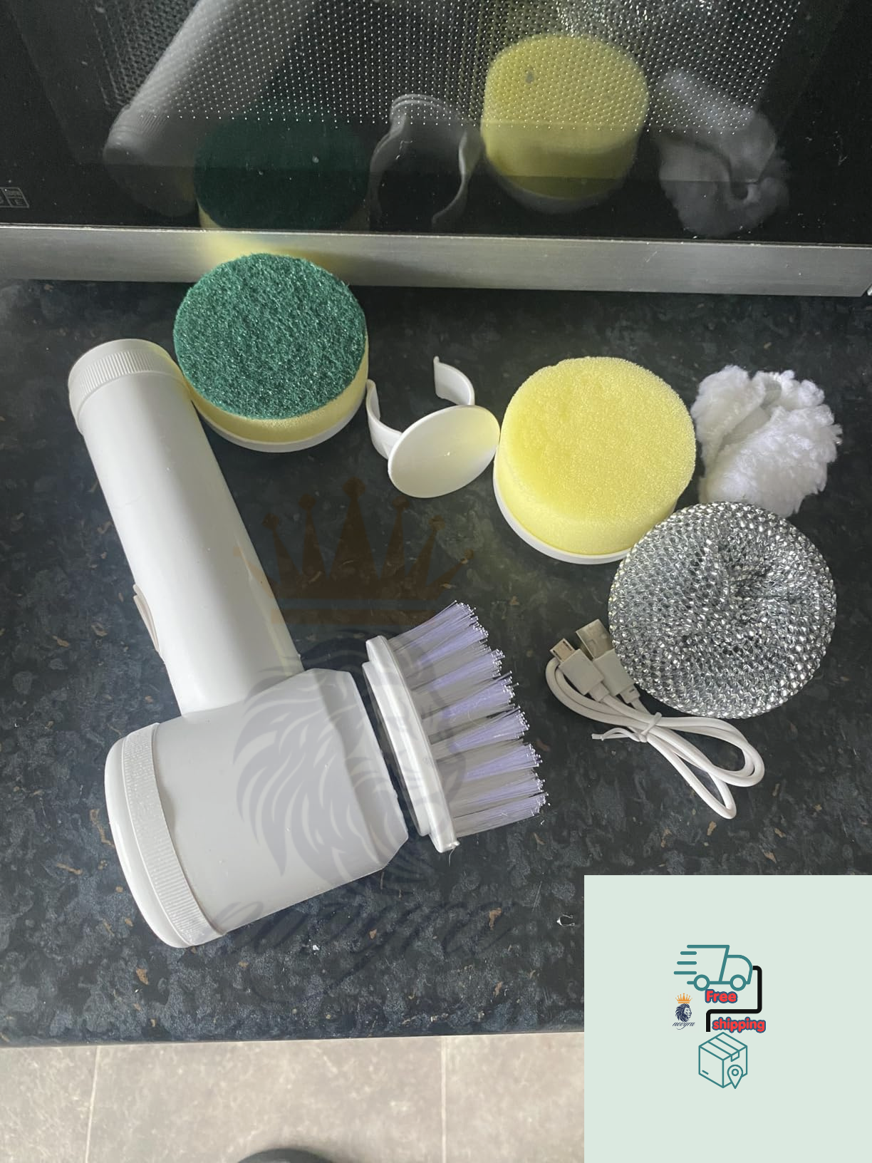 Multifunction Electric Scrubber