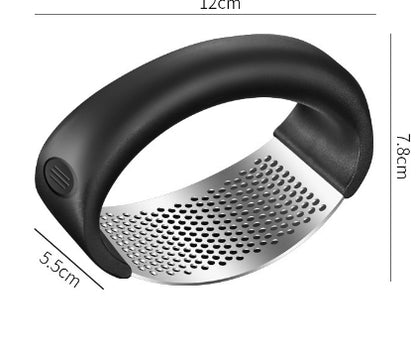 Stainless Steel Garlic Press Crusher