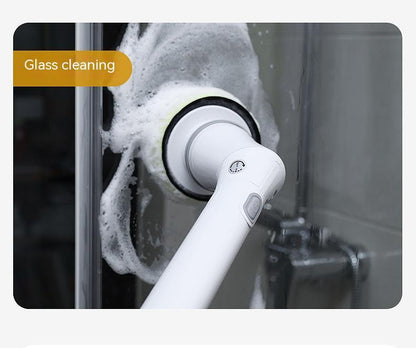 Electric Scrubber with Long Handle