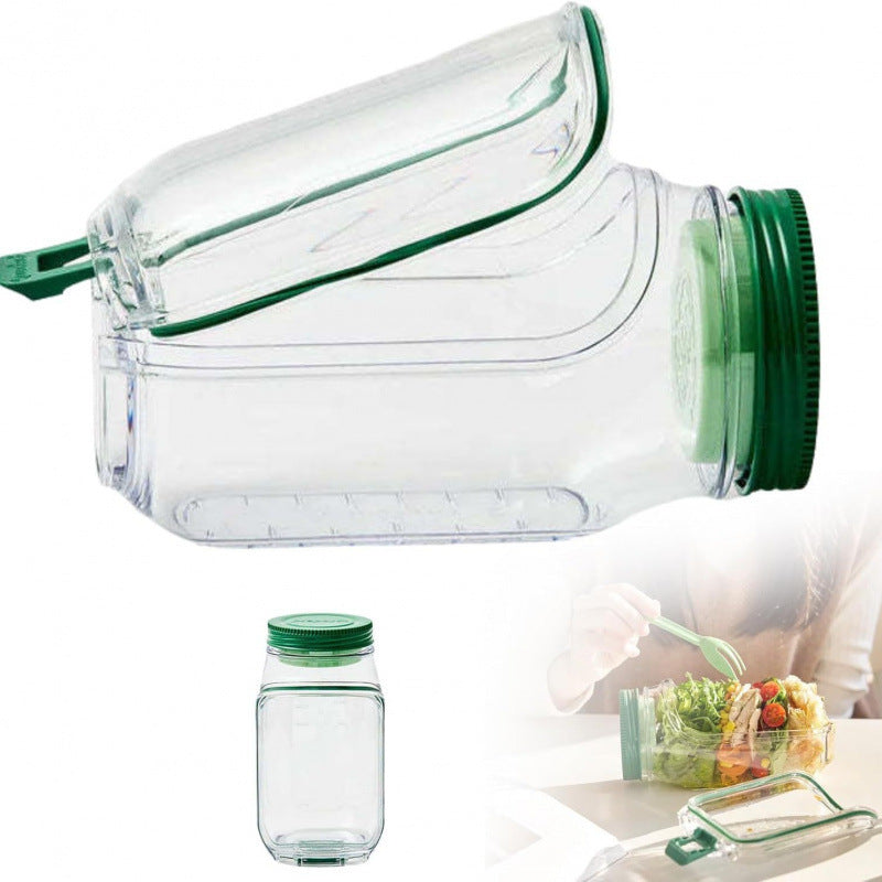 Portable Salad Pod Leakproof Container