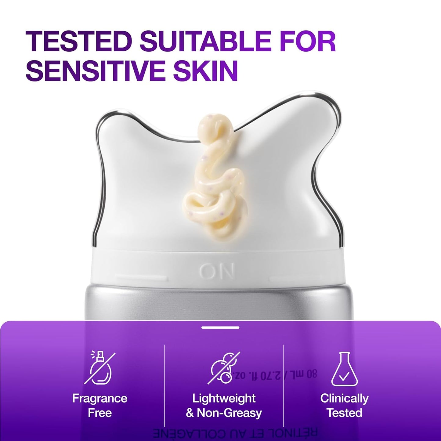 Collagen Retinol Refining Gua Sha Cream, Neck Cream For Lifting & Firming, Jawline to D�collet�, Daily Moisturizer, Fine Line Care, Neck Massager, Korean Skin Care, 2.7fl.oz