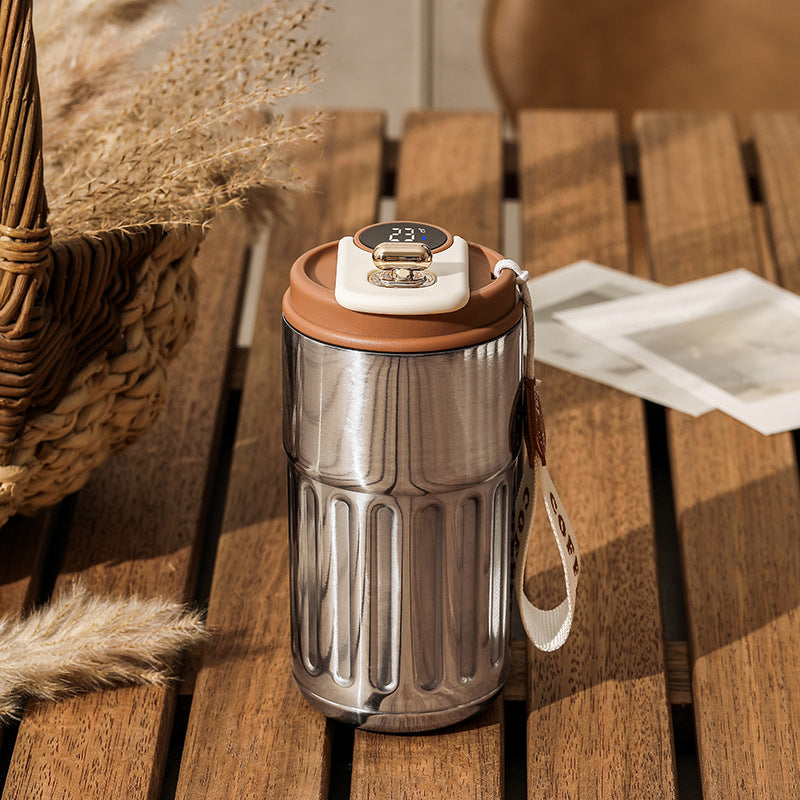 Smart Digital Thermal Bottle Portable Coffees 450ml