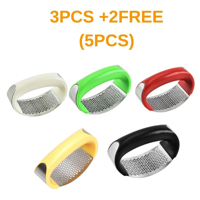 Stainless Steel Garlic Press Crusher