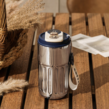 Smart Digital Thermal Bottle Portable Coffees 450ml