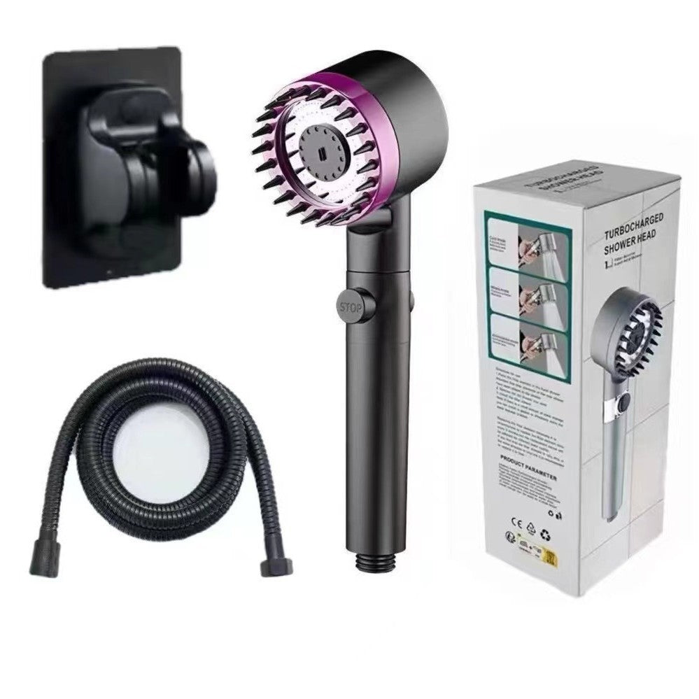 Shower Head with Handheld Multi-Function Shower Head with Water Filter